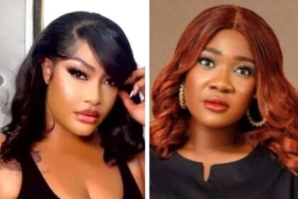 Angela Okorie Apologizes To Mercy Johnson For Calling Her A Witch [Video]