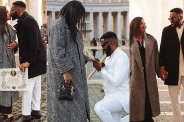 Ebuka Obi-Uchendu Re-proposes To Wife On 10th Wedding Anniversary [Video]