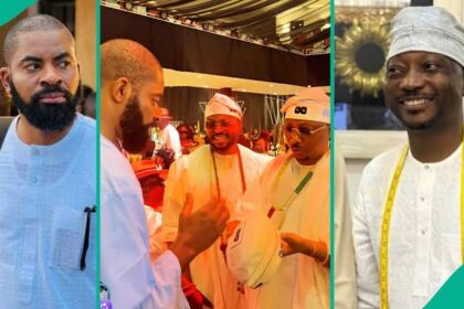 Deji Adeyanju Rejects Cap With Tinubu’s Insignia From Seyi Vodi [Video]