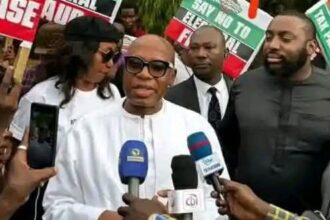 Rotimi Amaechi Reveals Why His Son Joined Him To Protest At National Assembly