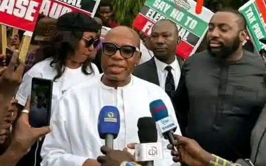 Rotimi Amaechi Reveals Why His Son Joined Him To Protest At National Assembly
