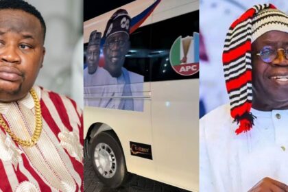 2027: “Removing Tinubu Is Impossible” – Cubana Chief Priest Shows Off ‘City Boy Movement’ Campaign Bus