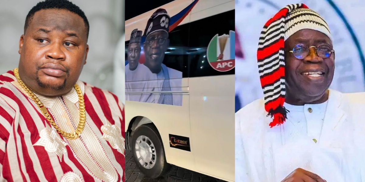 2027: “Removing Tinubu Is Impossible” – Cubana Chief Priest Shows Off ‘City Boy Movement’ Campaign Bus