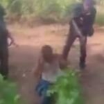 Terrorists Brutally Flogs NSCDC Officer After Kidnapping Him In Ekiti [Video]