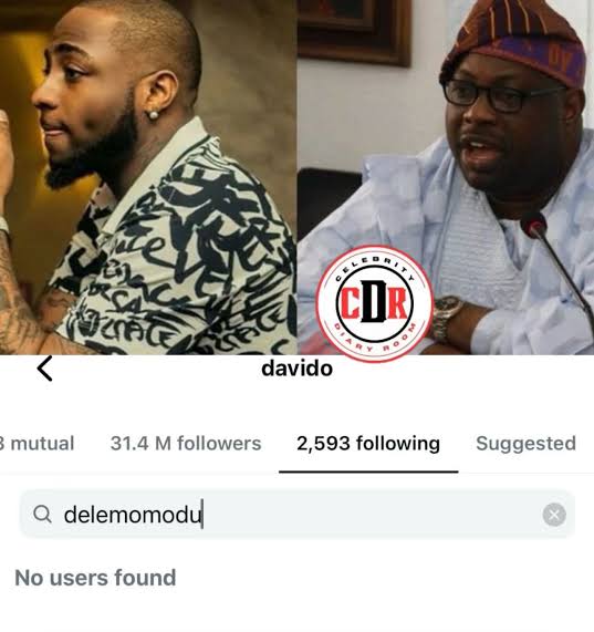 Davido Unfollows Dele Momodu After His Comment On Custody Battle With Sophia