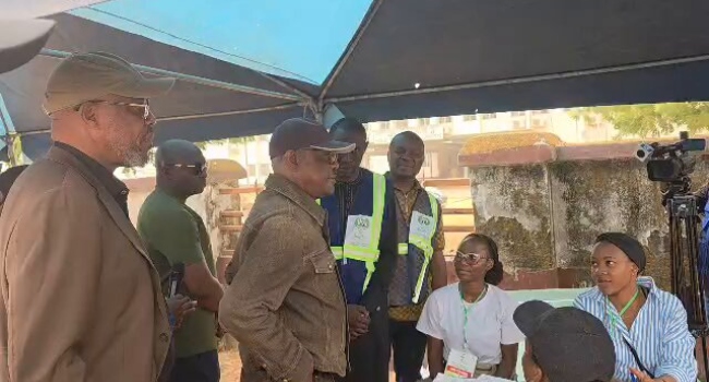Nyesom Wike Monitors FCT Council Elections, Orders Traders To Close Up [Video]