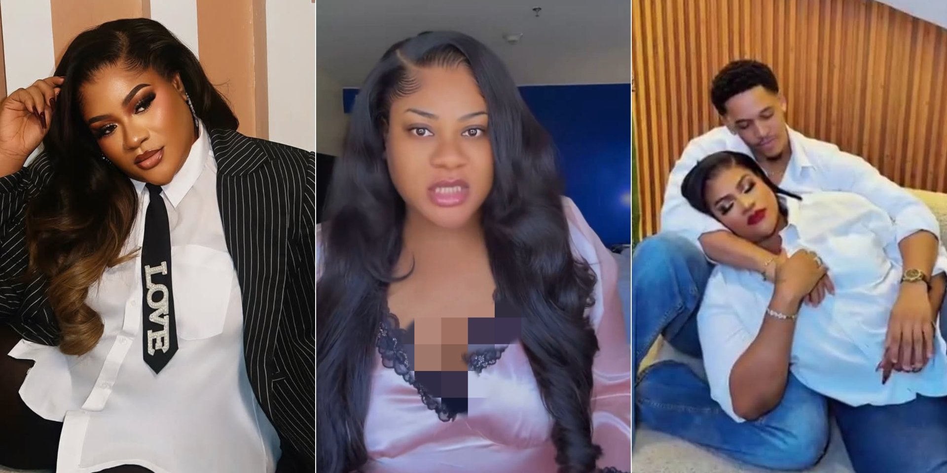 "If You Record Me And My Man In Public, I'll Break Your Phone” – Nkechi Blessing Warns