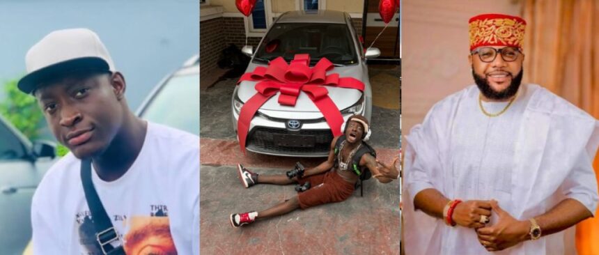 "I No Dey Happy" – E-Money Tackles Carter Efe For Destroying Car Gift [Video]