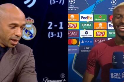 "How Bodi?’ - Thierry Henry Speaks Nigerian Pidgin With Osimhen [Video]