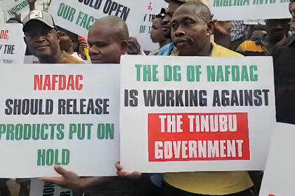 NAFDAC Staff In Lagos Locked Out As Union Protests Sachet Alcohol Ban