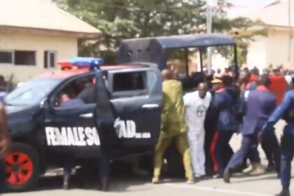 Female Officer Dies After Being Run Over By NSCDC Vehicle In Abuja [Video] 10