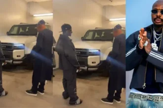 Asake Surprises His Father With Brand New Toyota Prado [Video]