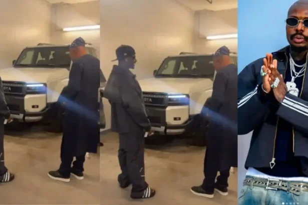 Asake Surprises His Father With Brand New Toyota Prado [Video]