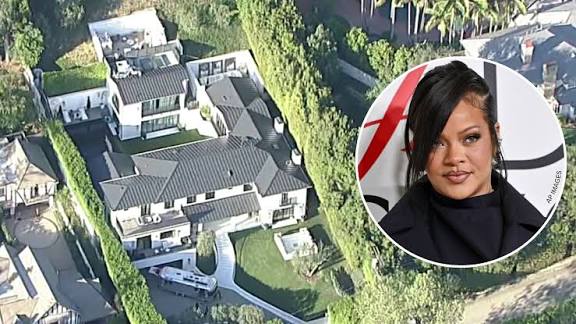 Rihanna’s Home Hit By Bullets After Woman Fired Gunshots At Singer's Mansion 1 Rihanna’s Home Hit By Bullets After Woman Fired Gunshots At Singer's Mansion