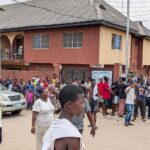 Students Escape Death As Four-Storey School Building Collapses In Lagos