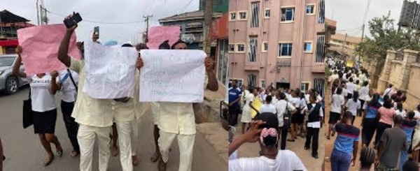 Anambra Nursing Students Protest Over 544% Fee Increase From ₦90k To ₦580k [Video] 2