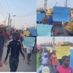 "No Light, No Life" - Lagos Residents Protest Over Lack Of Electricity Supply [Video]