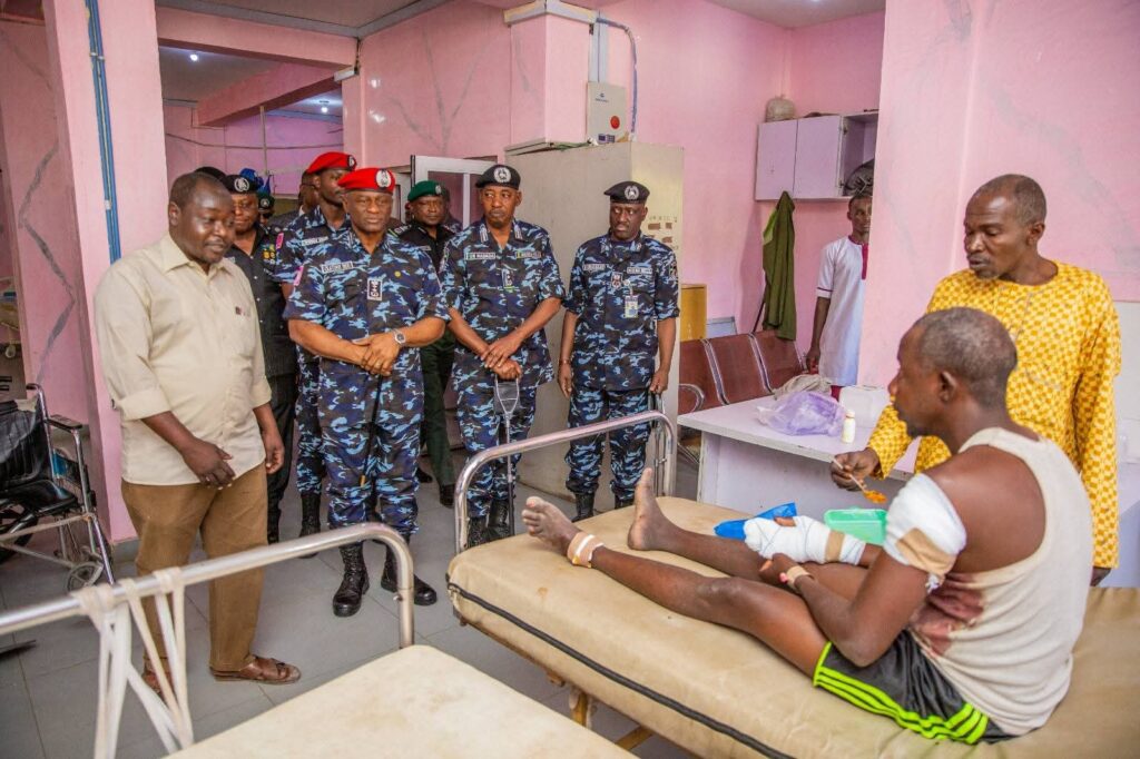 IGP Visits Borno, Meets Bomb Blast Victims, Charges Officers on Vigilance 1