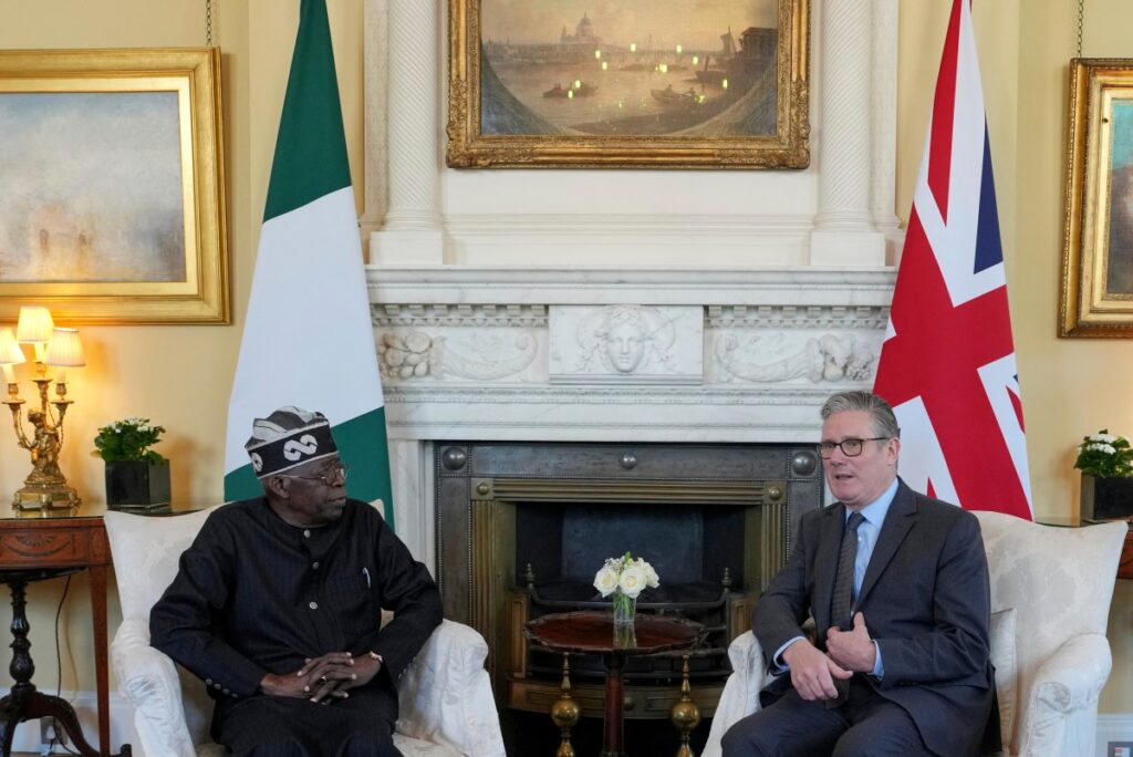 President Tinubu Meets UK Prime Minister Keir Starmer To Sign £746m Port Deal