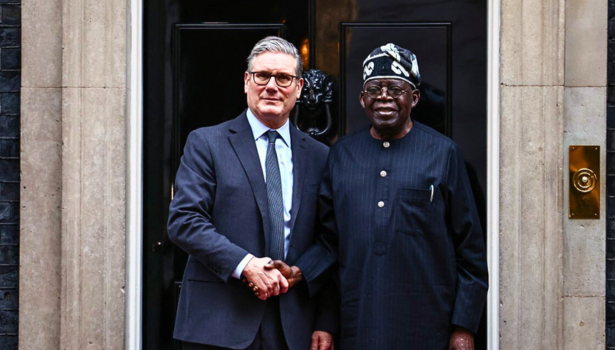 President Tinubu Meets UK Prime Minister Keir Starmer To Sign £746m Port Deal