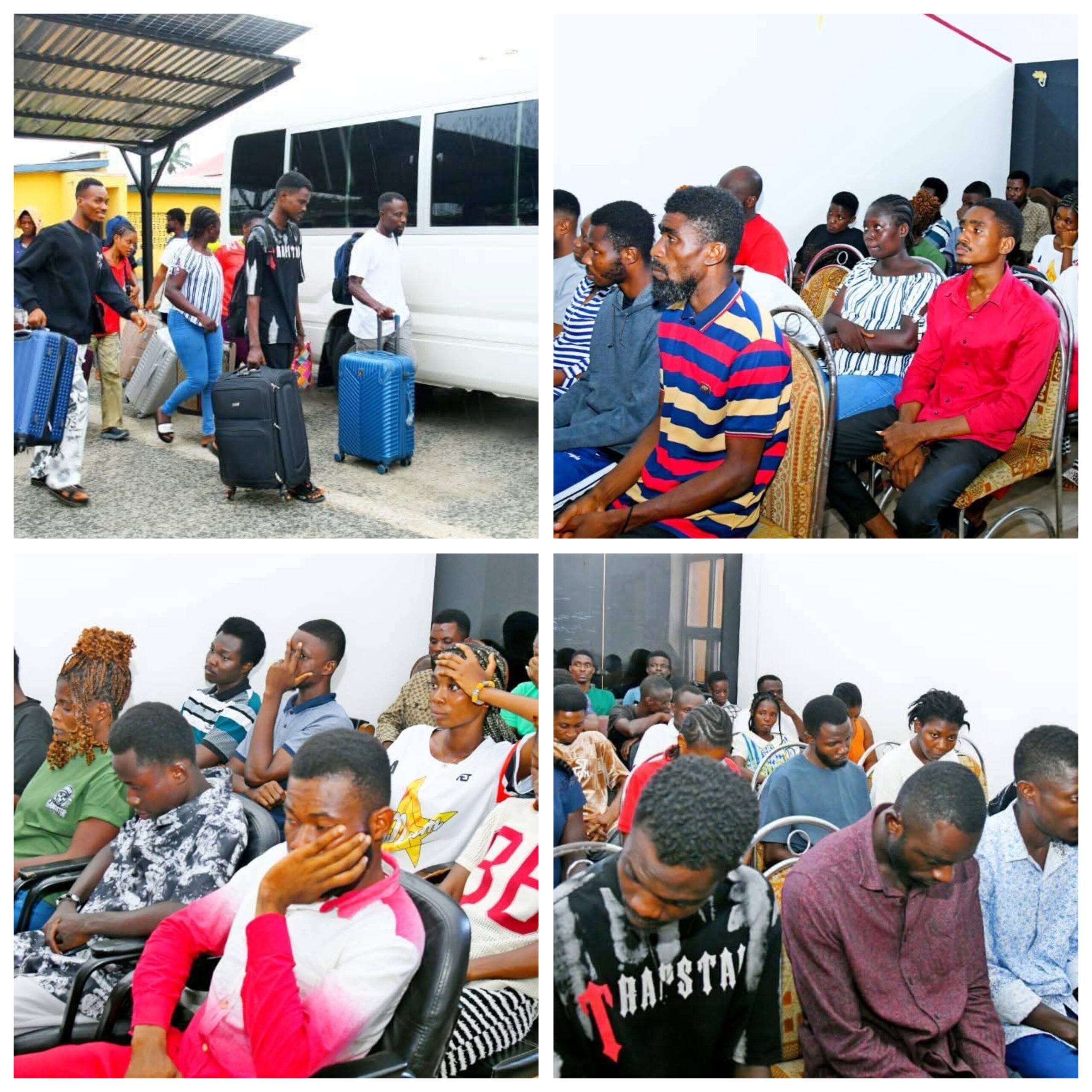 Akwa Ibom Govt Hands Over 44 Trafficked Ghanaian Nationals To Home Country 1 Akwa Ibom Govt Hands Over 44 Trafficked Ghanaian Nationals To Home Country