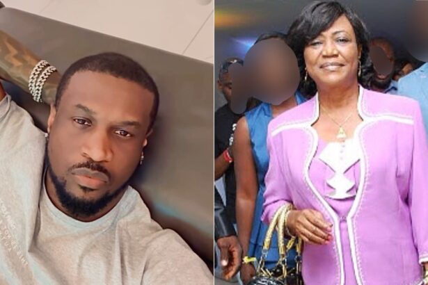 Peter Okoye Threatens Legal Action Over Offensive Post About Late Mother