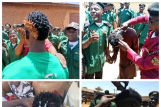 Hisbah Police Shave Youths' Hair In Katsina [Photos]