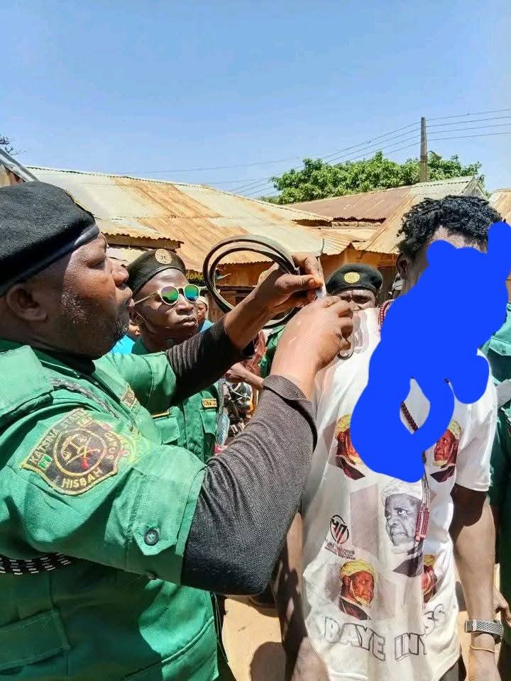 Hisbah Police Shave Youths' Hair In Katsina [Photos]