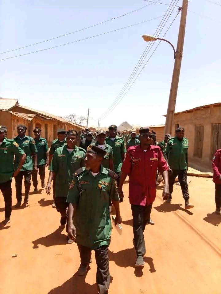 Hisbah Police Shave Youths' Hair In Katsina [Photos]