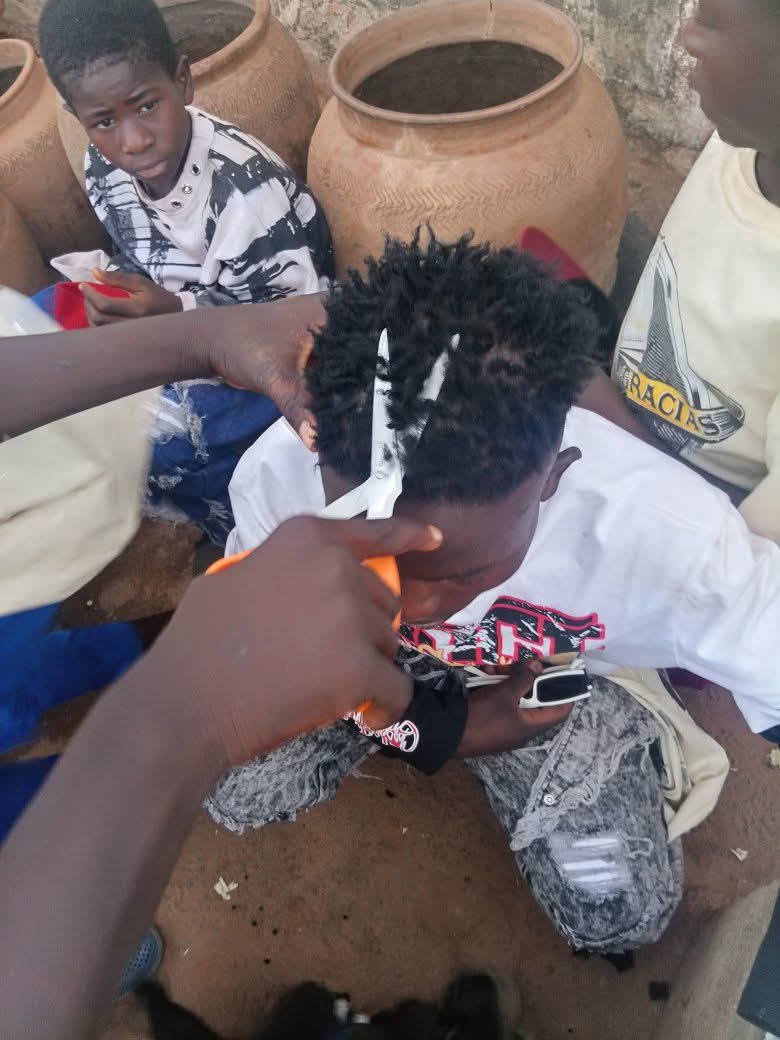Hisbah Police Shave Youths' Hair In Katsina [Photos]