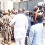 EFCC Operatives Seals Abubakar Malami’s Residence In Abuja [Video]