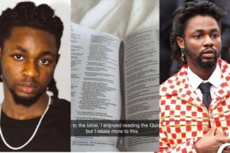 Omah Lay Returns To Christianity From Islam, Says He Relate More With Bible Than Quran