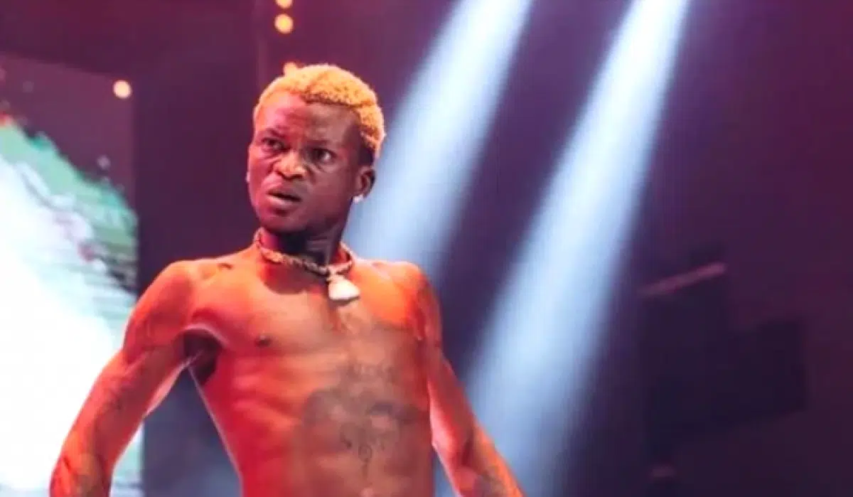 Portable Fights On Stage With Area Boys At Easter Event In Lagos [Video]