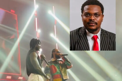 Phyno Appeals To VeryDarkMan On Stage To Withdraw His Case Against BLord [Video]