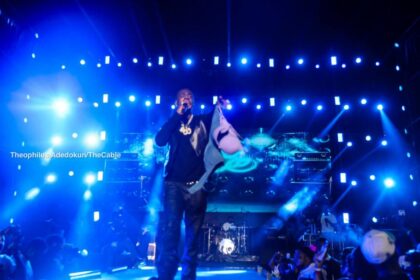 Female Fans Throw Bras At Young John During His Easter Concert In Abuja [Video]