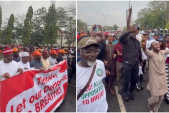 Atiku, Obi, Kwankwaso, Amaechi, Mark, Aregbesola Lead ‘Save Democracy’ Protest