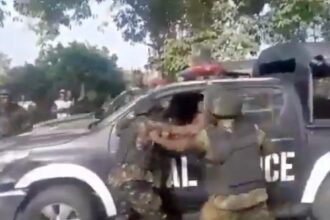 Nigerian Navy Arrested For Fighting With Soldiers During Tinubu’s Visit To Bayelsa [Video]