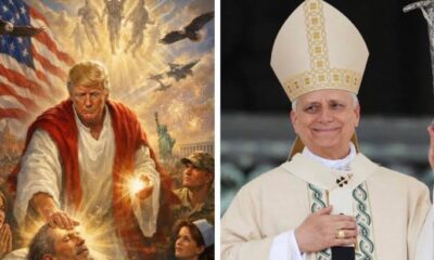 Trump Posts Photo Of Himself As Jesus, Labels Pope Leo ‘Weak’ Over Call For Peace