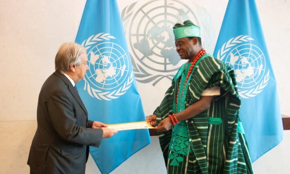 Jimoh Ibrahim Assumes Office As Nigeria’s UN Permanent Representative