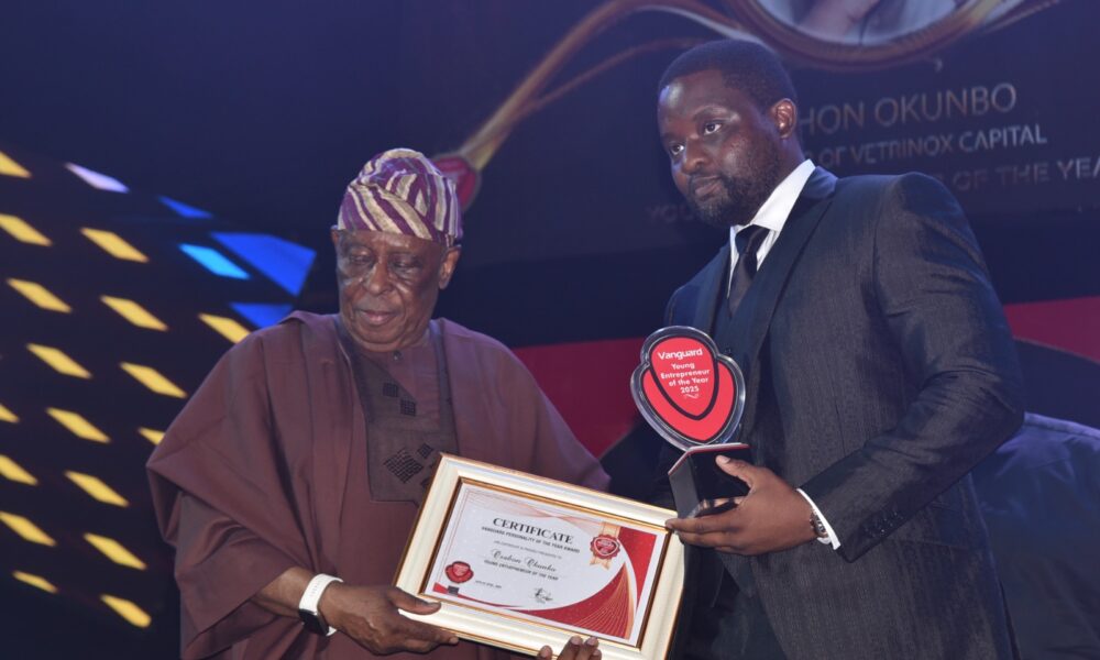 SDNON President Hails Dr. Osahon Okunbo as Vanguard Names Him Young Entrepreneur of the Year 1