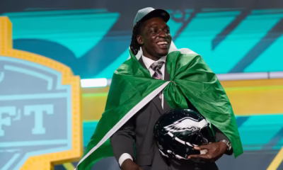 Nigeria's Uar Bernard Makes History As First African Pathway Player Drafted Into NFL