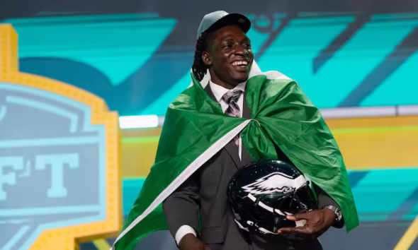 Nigeria's Uar Bernard Makes History As First African Pathway Player Drafted Into NFL