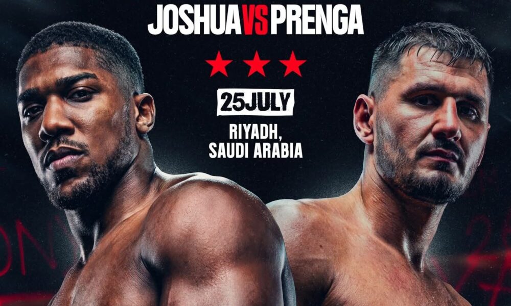 Anthony Joshua Announces First Fight Since Surviving Car Accident