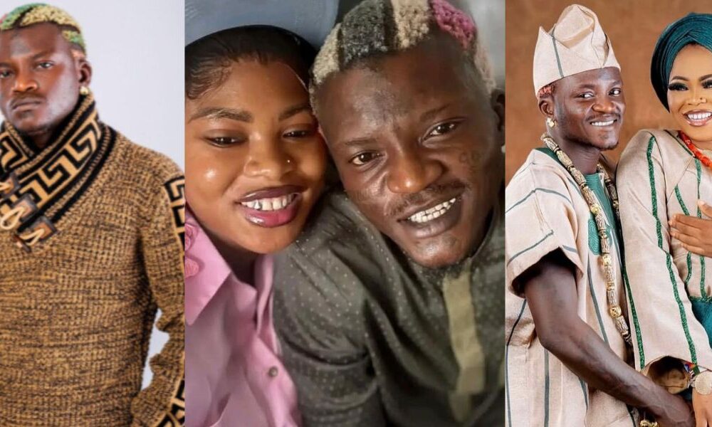 "I Was Fighting While My Wife Was In Labour" - Portable Welcomes New Baby With Bewaji