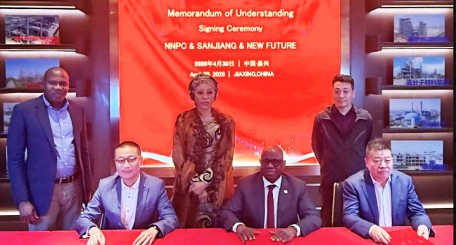 NNPC Signs MoU With Chinese Firms For Restart, Expansion Of Warri, Port Harcourt Refineries