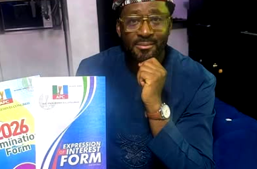 Desmond Elliot Obtains Nomination Form for Fourth Term In Lagos Assembly 4