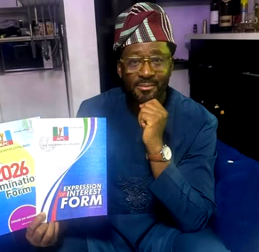 Desmond Elliot Obtains Nomination Form for Fourth Term In Lagos Assembly 1