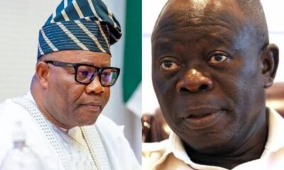 Akpabio And Oshiomhole Clash After Amended Rules On Senate Leadership