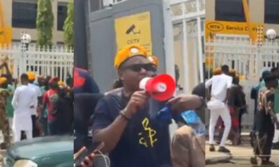 Sowore Leads Protest At MTN Office In Abuja Over High Cost Of Data [Video]