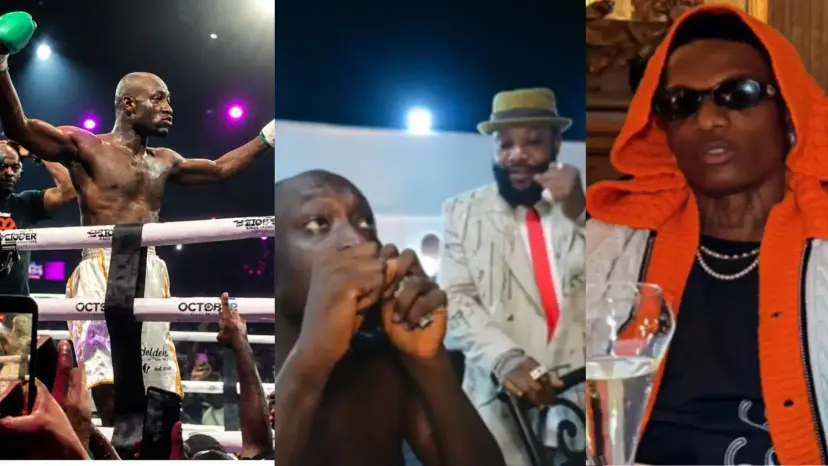 KCee Reacts As Carter Efe Challenges Wizkid To Boxing Fight In His Son's Presence [Video]